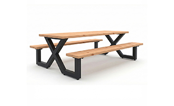 Table de pique-nique Douglas EXIT | 6 ou 8 places