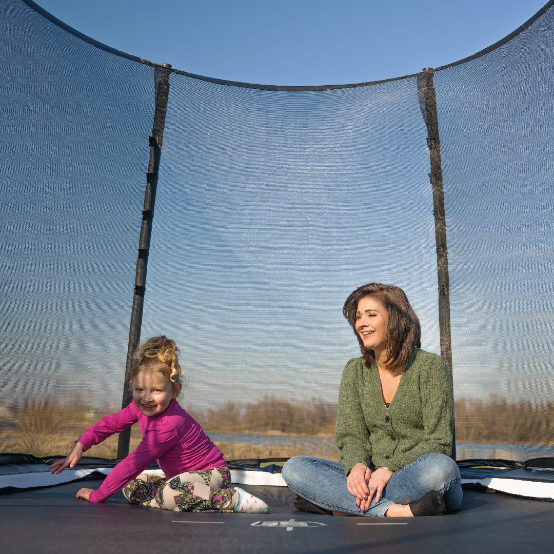 Échelle De Trampoline EXIT Toys – Universelle, Antidérapante, Pour Trampolines Sur Pieds Avec Hauteur De Cadre 50-65 Cm, Sécurité Renforcée