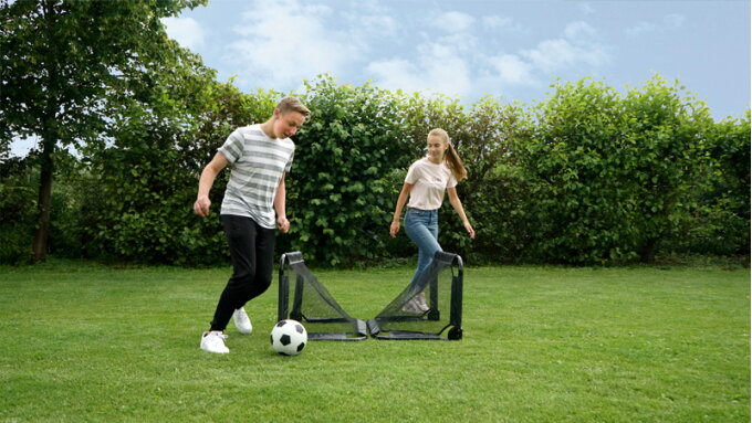 Jeux de football en plein air originaux