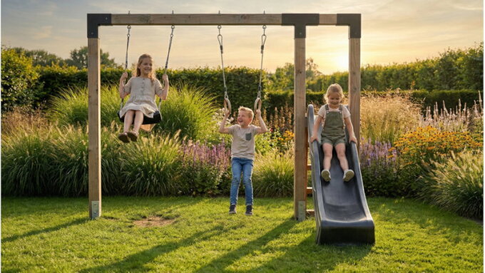 Blog: EXIT Linea speeltoestellen en X-frame picknicktafels