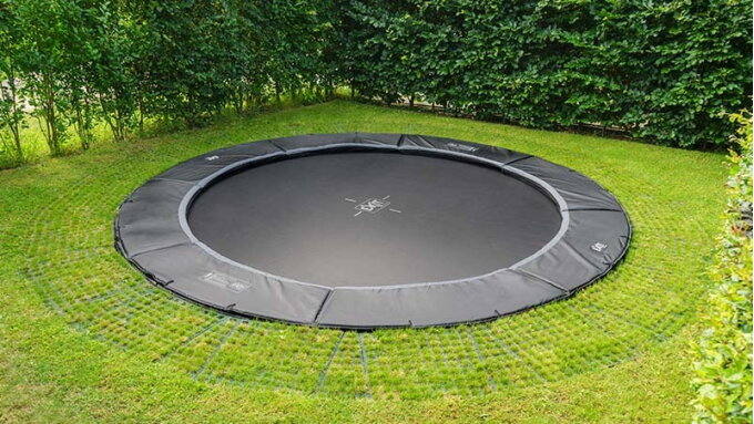 Garantie de sauts de trampoline en toute sécurité grâce aux dalles de sécurité