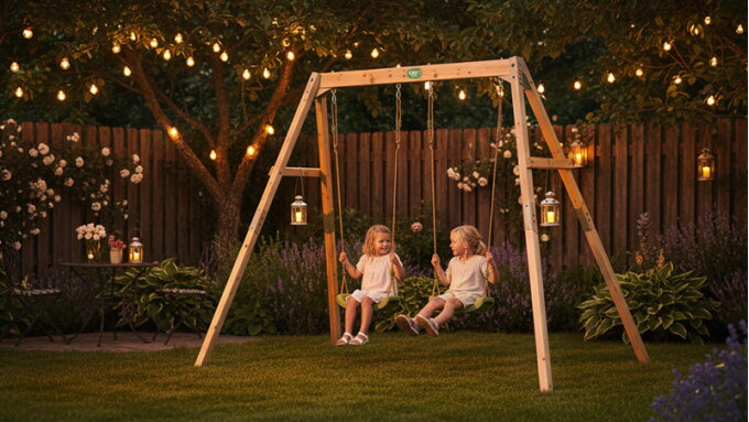 Van baby tot durfal schommelplezier: voor alle wensen een EXIT Silvi schommel