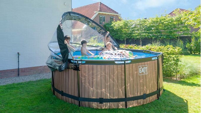 Une pompe à chaleur de piscine d'EXIT Toys : tout ce que tu veux savoir