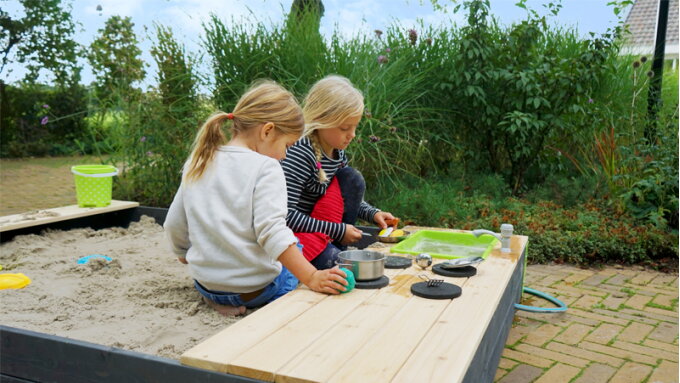 Bac à sable enfant amusement intérieur extérieur