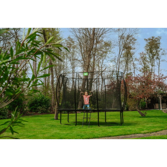 Trampoline EXIT Silhouette 214x305cm - noir