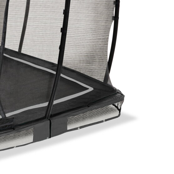 Trampoline enterr&eacute; EXIT Allure Classic 214x366cm - noir