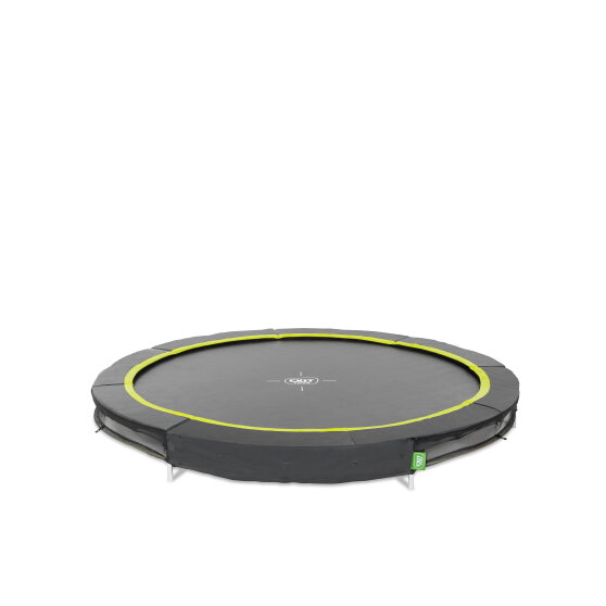 Trampoline enterré EXIT Silhouette sports ø244cm - noir