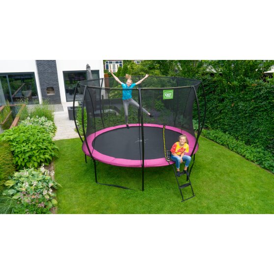 Trampoline EXIT Silhouette ø244cm - rose