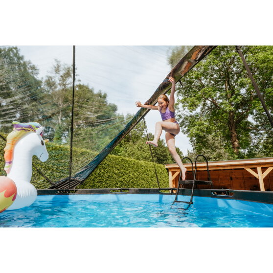 Dôme de piscine ECO EXIT ø427cm - également pour Intex / Bestway - universel