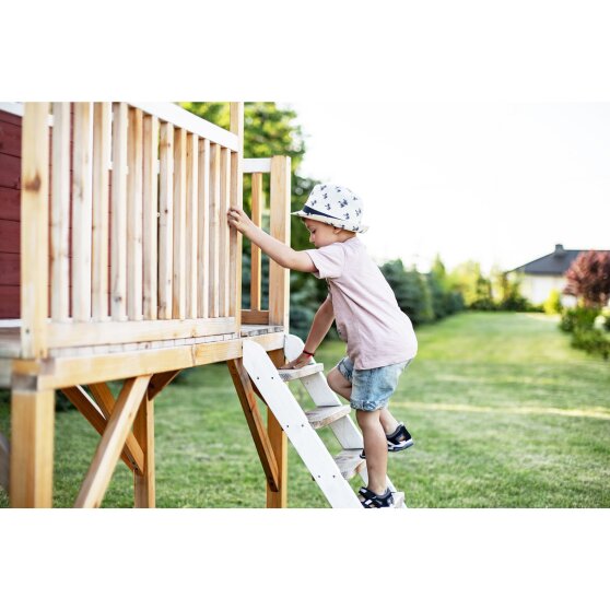 Cabane en bois EXIT Loft 750 - rouge