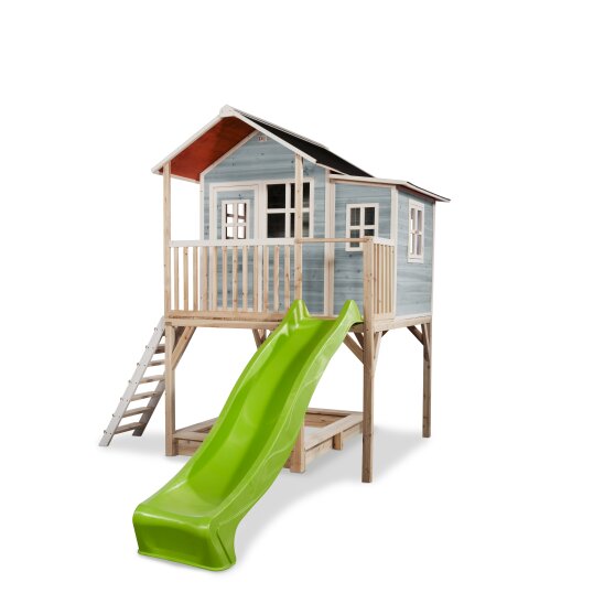 Cabane en bois EXIT Loft 750 - bleu