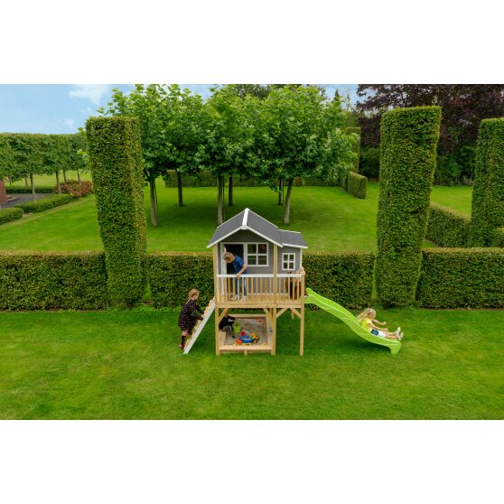 Maisonnette en bois EXIT Loft 550 - gris