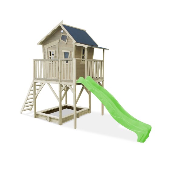 Cabane en bois EXIT Crooky 750 - gris-beige