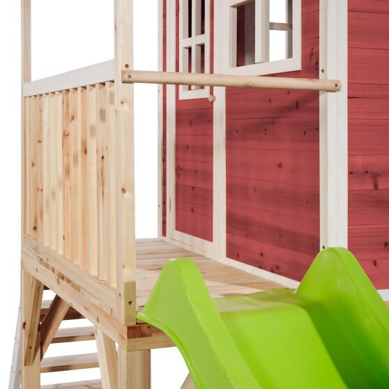 Cabane en bois EXIT Loft 700 - rouge