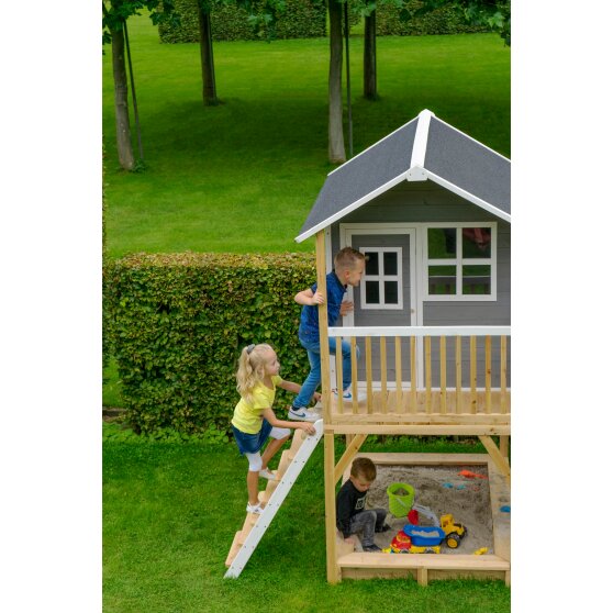 Maisonnette en bois EXIT Loft 700 - gris