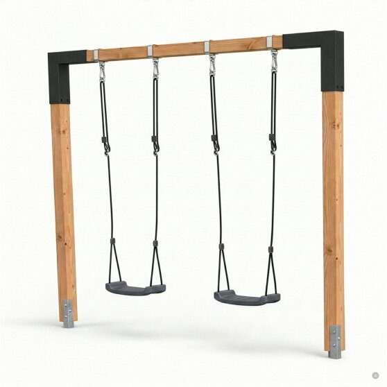 EXIT Linea 85 balan&ccedil;oire double en bois | Douglas
