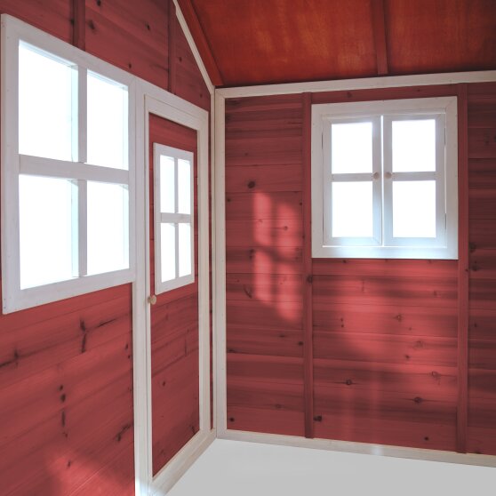 Cabane en bois EXIT Loft 150 - rouge