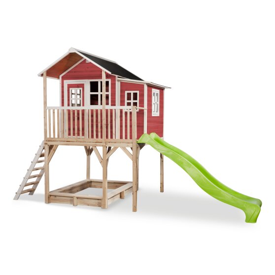 Cabane en bois EXIT Loft 750 - rouge