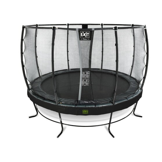 Trampoline EXIT Elegant Premium ensemble complet ø366cm - noir