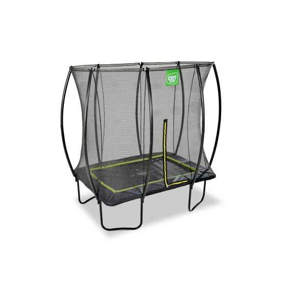 Trampoline EXIT Silhouette 153x214cm avec échelle - noir