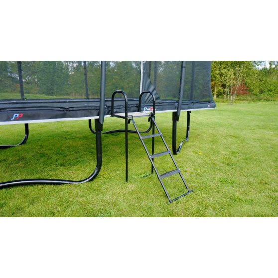Plateforme EXIT Trampoline avec échelle pour hauteur de cadre de trampoline entre 95-110cm