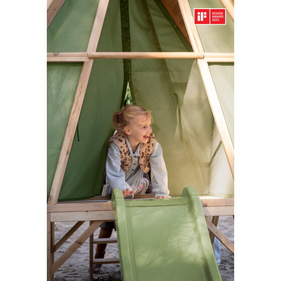 Maisonnette Yuki 300 avec toboggan EXIT Toys