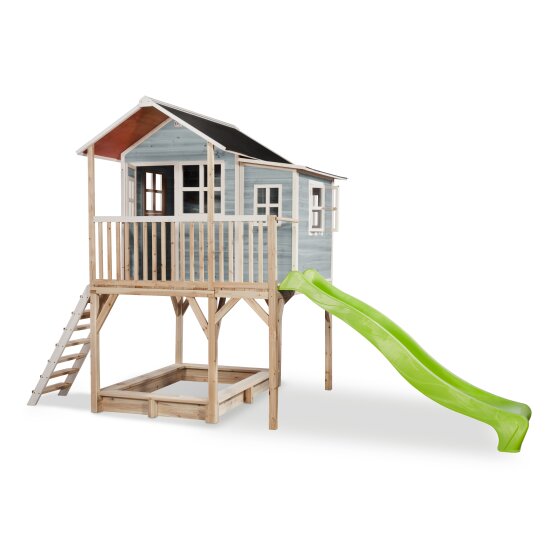 Cabane en bois EXIT Loft 750 - bleu