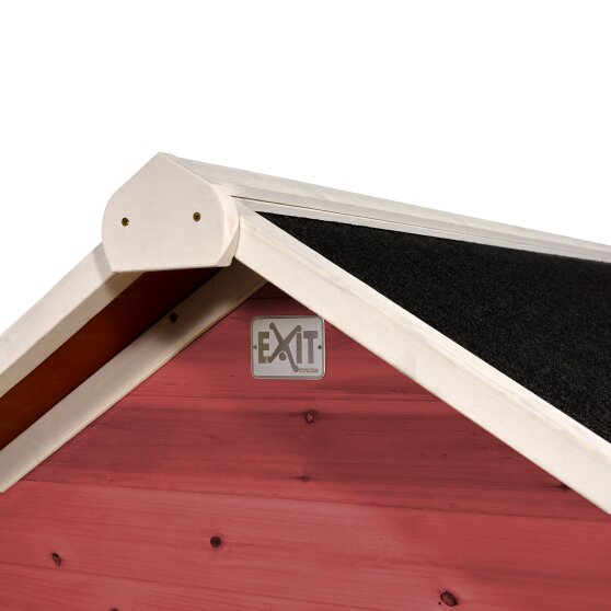 Cabane en bois EXIT Loft 150 - rouge