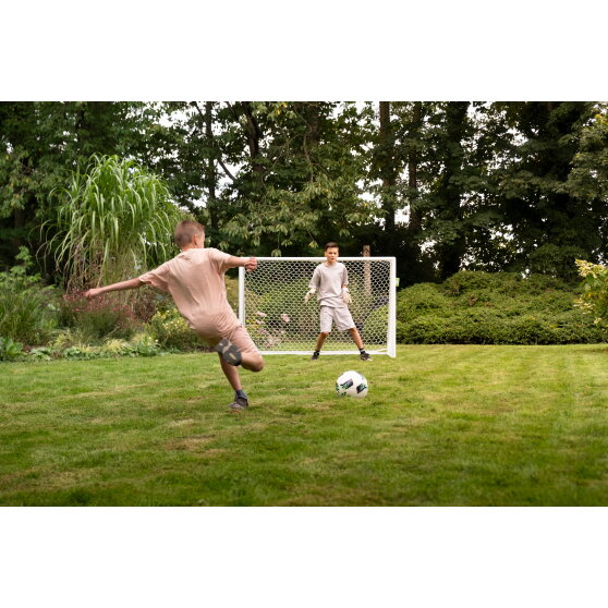 But de football en aluminium EXIT Scala 180x120cm - blanc