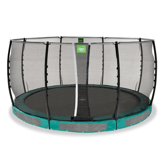 Trampoline enterr&eacute; EXIT Allure Classic &oslash;427cm - vert