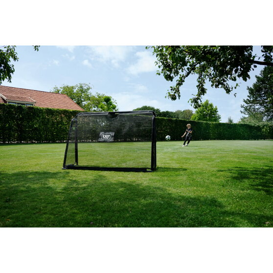 But de football en acier EXIT Maestro 180 x 120 cm - noir
