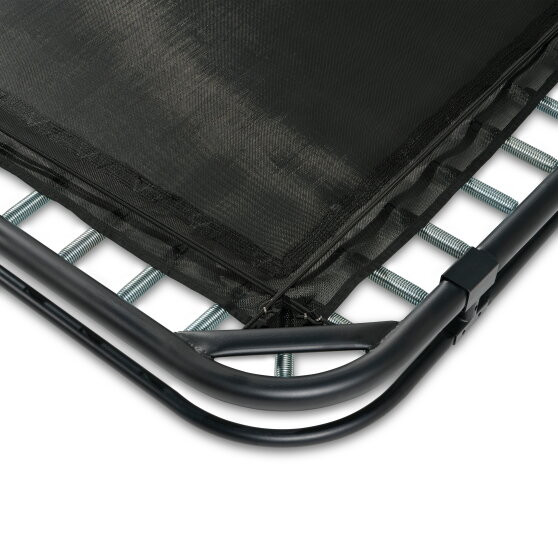 Trampoline de sport enterr&eacute; au niveau du sol EXIT InTerra 244x366cm - noir