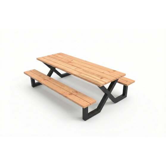 EXIT table de pique-nique X-235 - 8 personnes - 235 cm