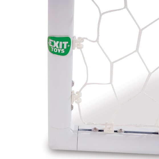 EXIT Scala Aluminium Soccer Goal 300x200 WHITE