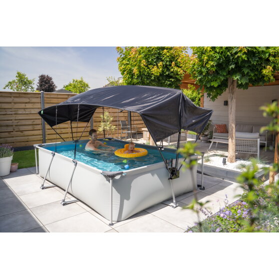 Voile d'ombrage piscine EXIT 300x200cm - universel