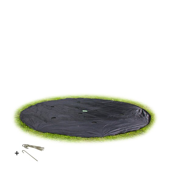 Housse de protection pour trampoline enterré EXIT ø 366 cm