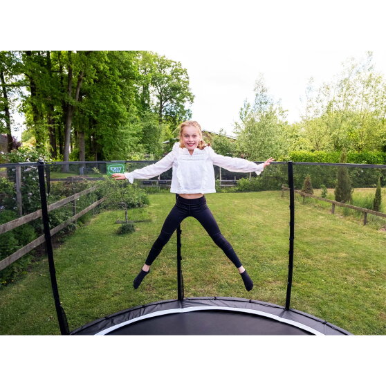 Trampoline enterr&eacute; EXIT Allure Classic &oslash;366cm - vert