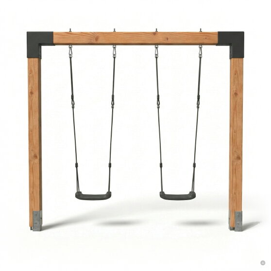 EXIT Linea Robust 110 Balançoire double en bois