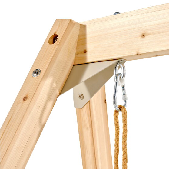 Balançoire en bois évolutive EXIT Silvi