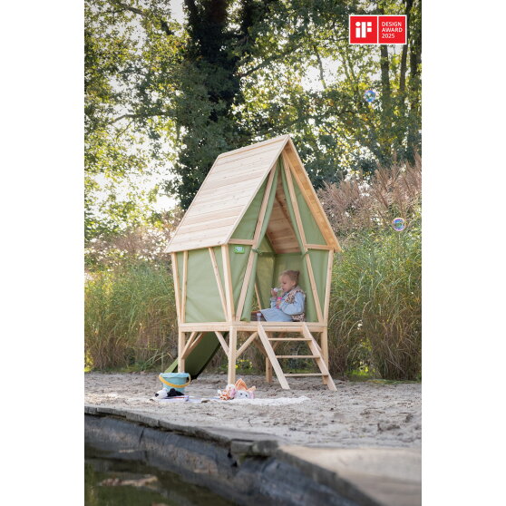 Maisonnette Yuki 300 avec toboggan EXIT Toys