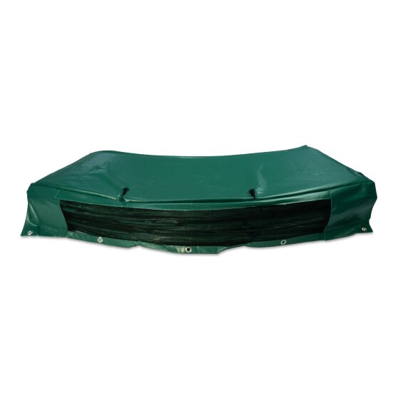 Bord de protection EXIT trampoline enterré Allure Classic 244x427cm - vert