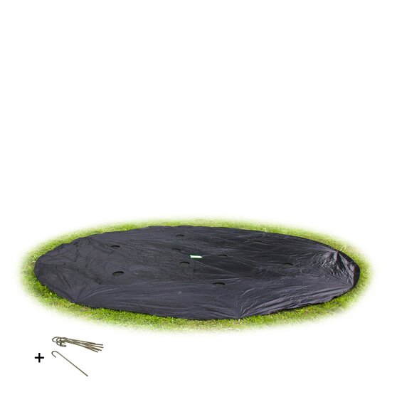 Housse de protection pour trampoline enterré EXIT ø 427 cm