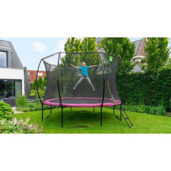 Trampoline EXIT Silhouette ø244cm - rose