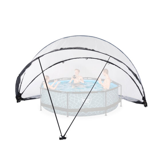 Dôme de piscine au sol ECO EXIT ø460cm