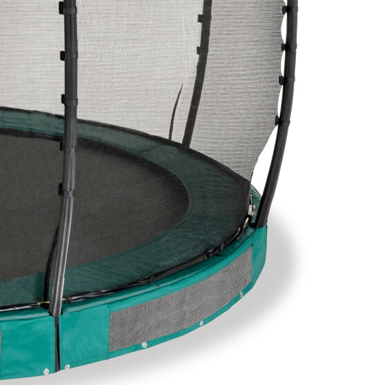 Trampoline enterr&eacute; EXIT Allure Premium &oslash;427cm - vert
