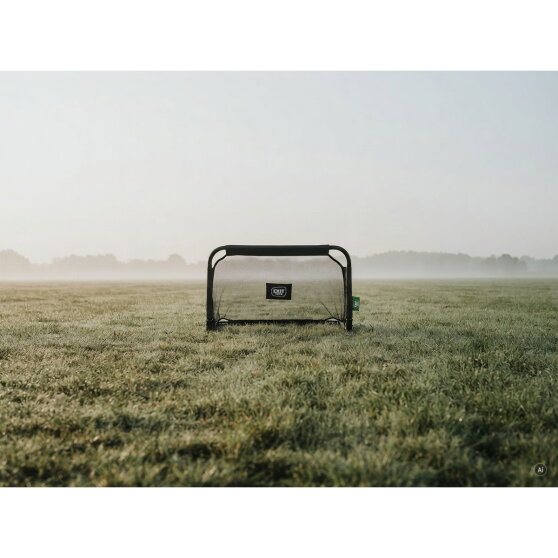 Buts de football en acier EXIT Pico 90x60cm (lot de 2) - noir