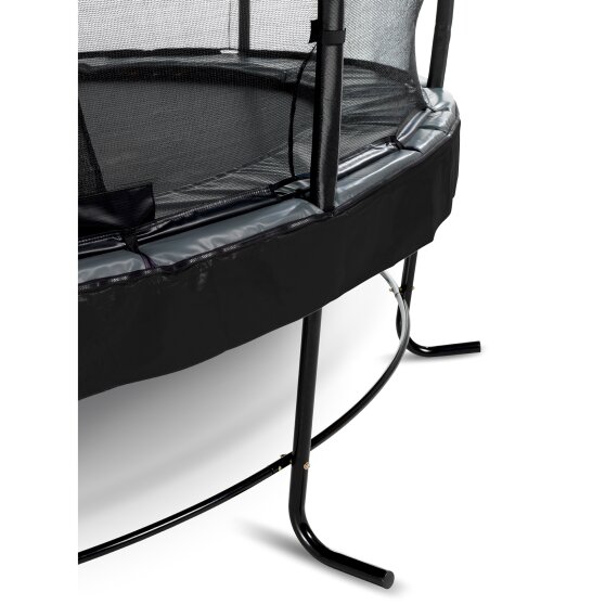 Trampoline EXIT Elegant Premium ø427cm avec filet de sécurité Deluxe - noir