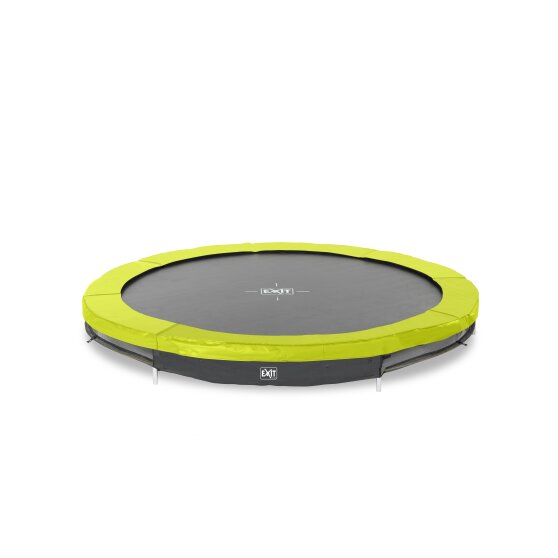 Le trampoline EXIT Silhouette inground ø244cm - vert