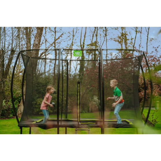 Trampoline EXIT Silhouette 214x305cm - noir