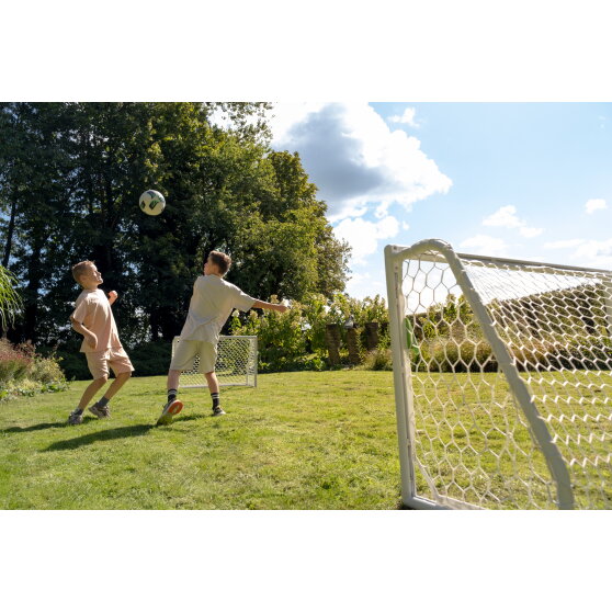But de football en aluminium EXIT Scala 120x80cm - blanc
